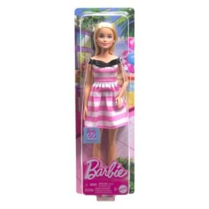 Mattel Barbie 65th Anniversary Commemorative Doll with Blonde Hair – Amazing Collectible Doll for Fans And Collectors