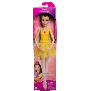 Mattel Disney Princess Ballerina Belle Doll, Belle ballerina doll for kids, Disney Princess Belle dance doll