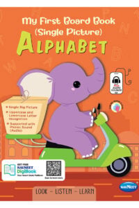 Navneet My First Board Books – Alphabet (Single Picture) For Kids | 3+Years