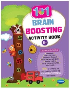 Navneet 101 Brain Boosting Activity  Paperback Book For Kids | 5+Years