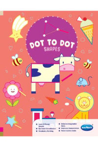 Navneet Dot To Dot Shapes | Find the Hidden Picture-Dot to Dot | Connect the Dots and Colour the Picture For Kids | 3+Years
