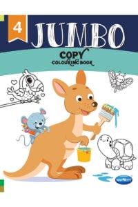 Navneet Jumbo Copy Coloring Book 4 Paperback For Kids | 3+Years