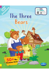 Navneet Large Print Story Book The Three Bears | 50+ New Vocabulary Words For Kids | 3+Years
