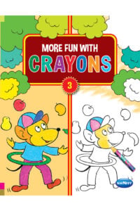 Navneet More Fun With Crayons Book 3 For Kids | 3+Years