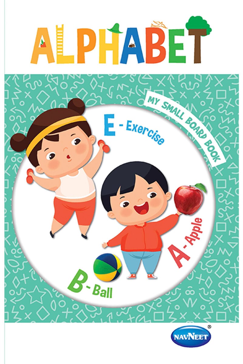 Navneet My Small Board Book – Alphabet For Kids | 3+Years