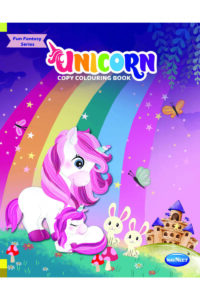 Navneet Unicorn Copy Colouring book PaperBack For Kids | 3+Years