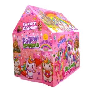 Ratna's Unicorn Kingdom Tent Play House – Magical Indoor and Outdoor Play Tent for Kids 3+ Years | Fun & Imaginative Adventure