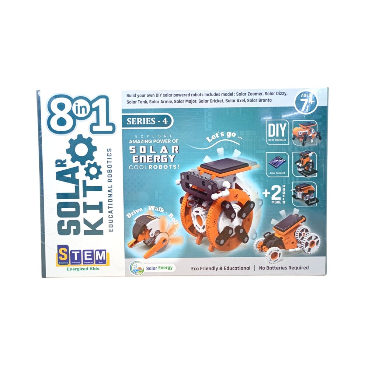 Stem 8 In 1 Solar Energy Cool Robot Diy Building 1 Stem 8In1 Solar Energy Cool Robot Diy Building Kit | 2+ Extra Modes For Creative Learning For Kids | 7+Years Stem 8In1 Solar Energy Cool Robot Diy Building Kit | 2+ Extra Modes For Creative Learning For Kids | 7+Years Image 10