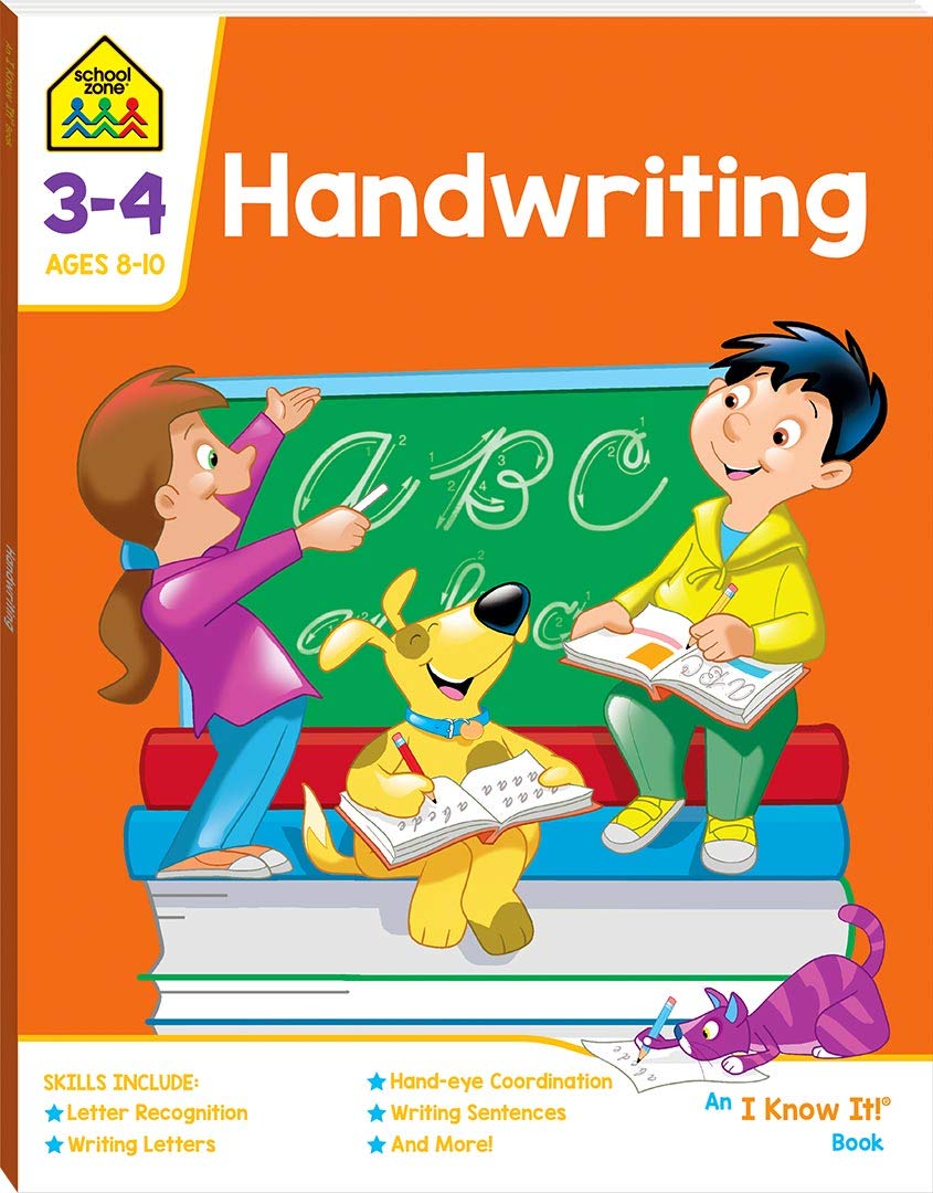 Shree Book School Zone Handwriting I Know It | Educational Book For Kids | 8+ Years