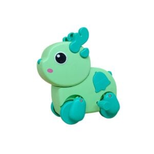 Innovitoy Zoo Zoomers Windup Fawn Toy | Gentle Wind-Up Fun for Little Animal Lovers | 18+ Months