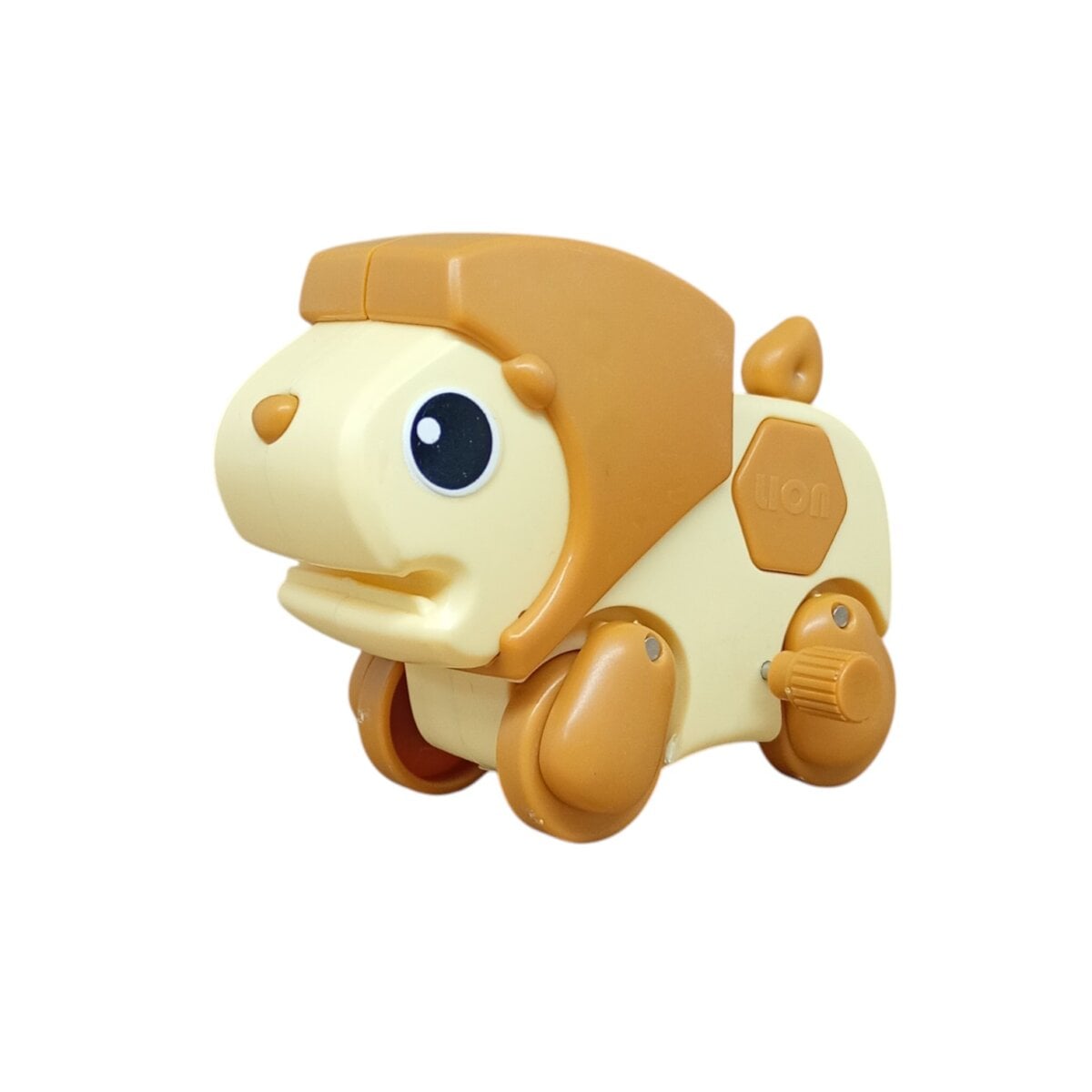 Innovitoy Zoo Zoomers Windup Lion Toy | Roaring Wind-Up Fun for Curious Toddlers | 18+ Months