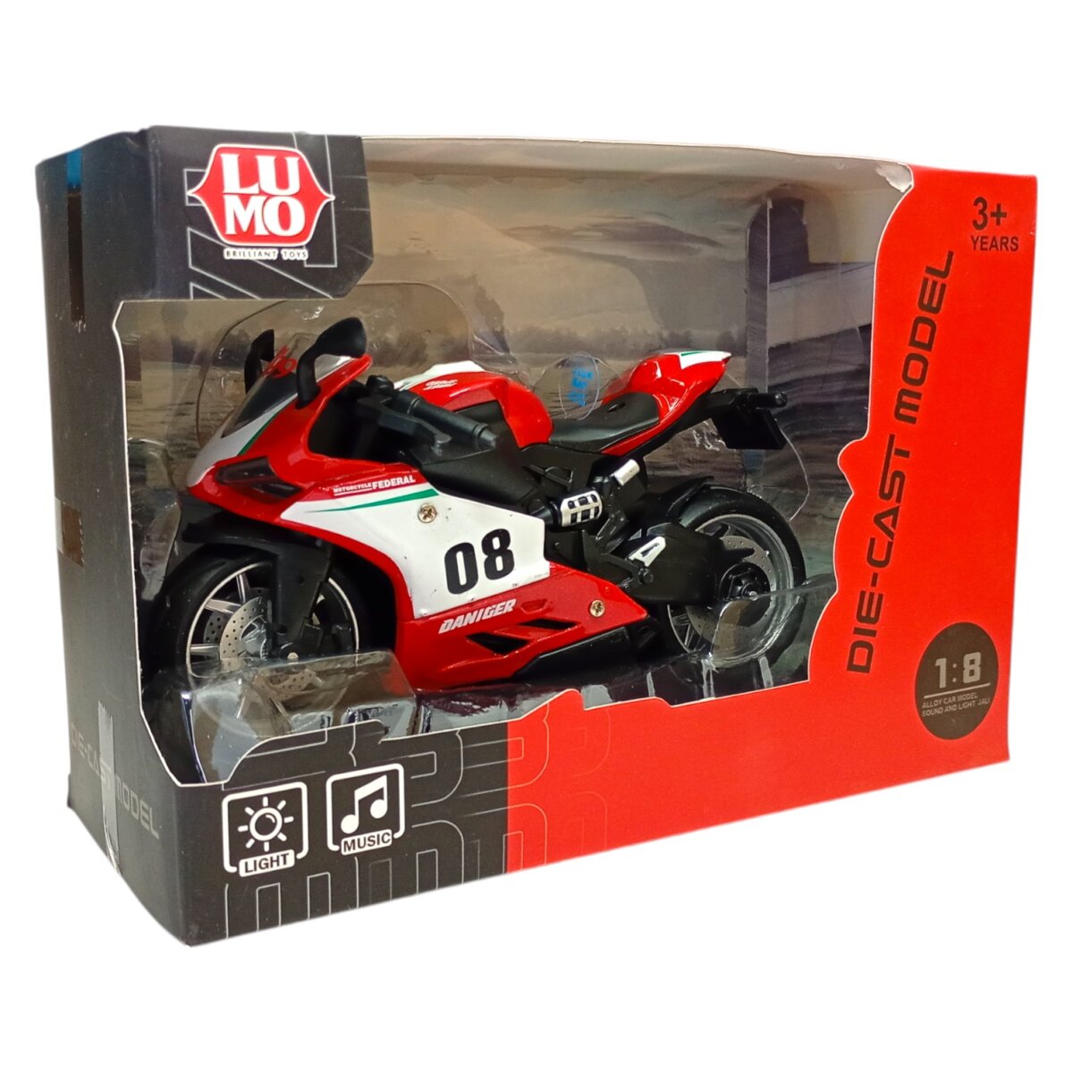 118 Scale Die Cast Alloy Model Motorcycle 2 1:18 Scale Die Cast Alloy Model Motorcycle With Lights And Music – Fun Toy For Kids 3+ Years 1:18 Scale Die Cast Alloy Model Motorcycle With Lights And Music – Fun Toy For Kids 3+ Years Image 14