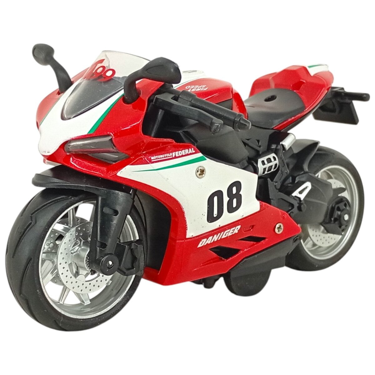 118 Scale Die Cast Alloy Model Motorcycle 3 1:18 Scale Die Cast Alloy Model Motorcycle With Lights And Music – Fun Toy For Kids 3+ Years 1:18 Scale Die Cast Alloy Model Motorcycle With Lights And Music – Fun Toy For Kids 3+ Years Image 3