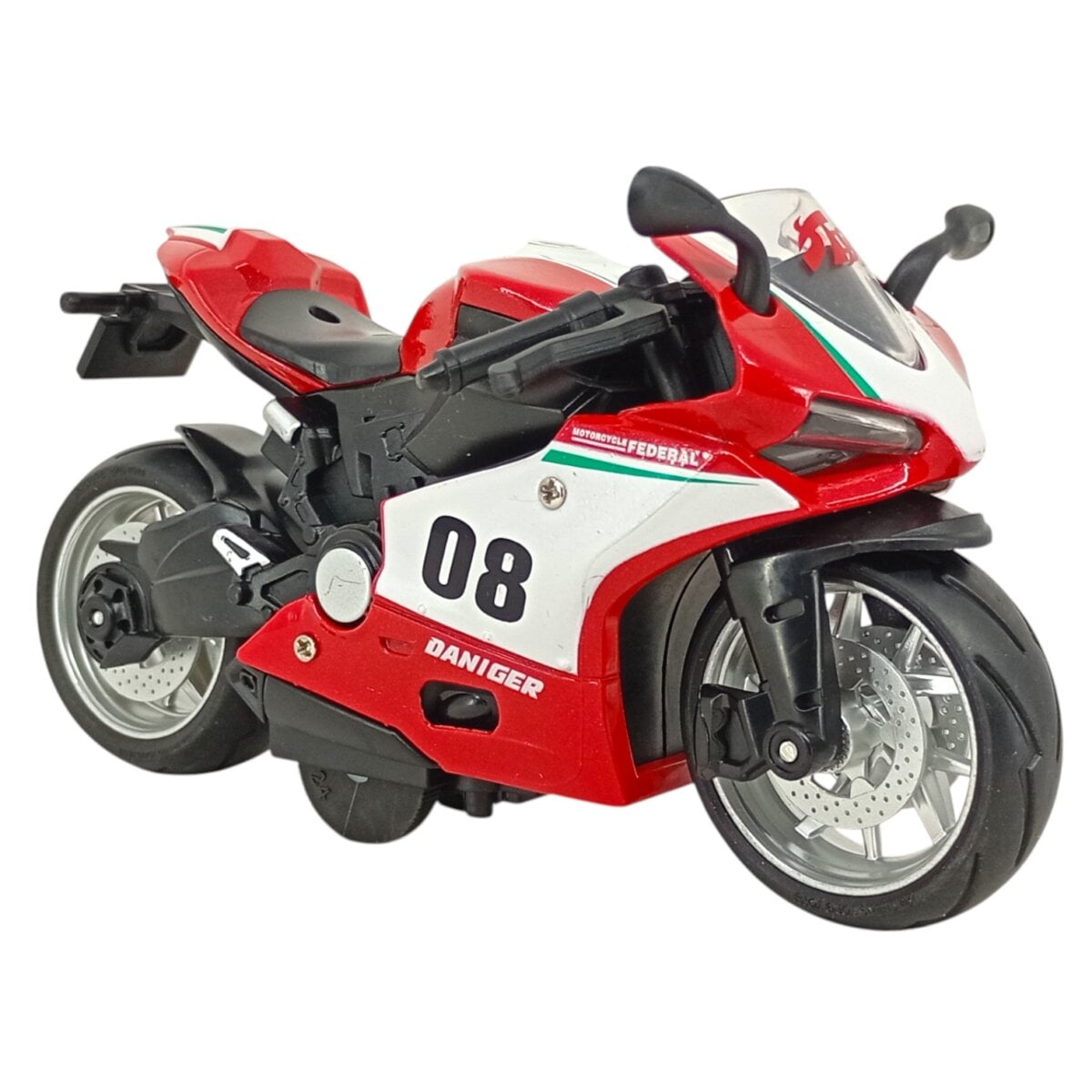118 Scale Die Cast Alloy Model Motorcycle 8 1:18 Scale Die Cast Alloy Model Motorcycle With Lights And Music – Fun Toy For Kids 3+ Years 1:18 Scale Die Cast Alloy Model Motorcycle With Lights And Music – Fun Toy For Kids 3+ Years Image 8
