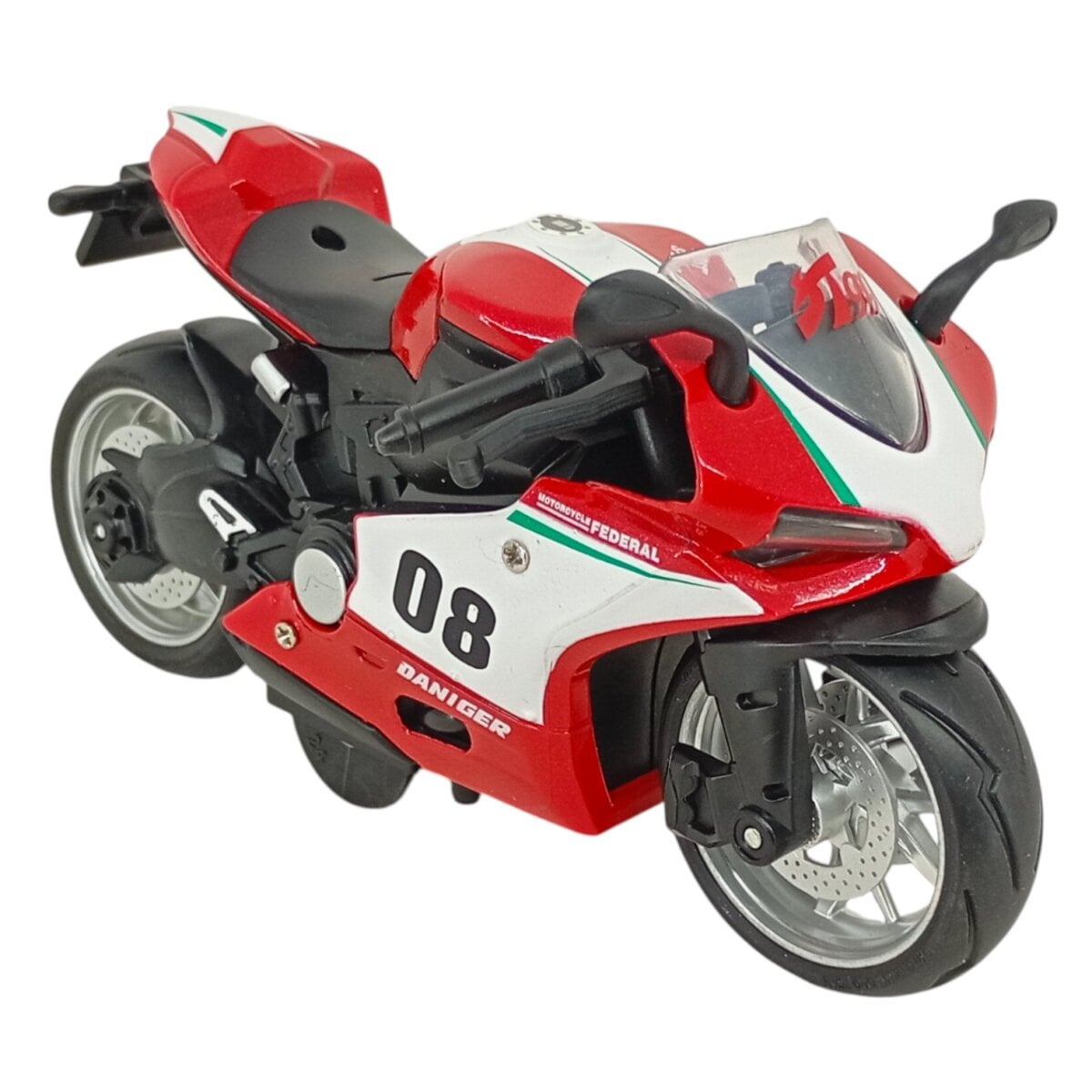 118 Scale Die Cast Alloy Model Motorcycle 9 2 1:18 Scale Die Cast Alloy Model Motorcycle With Lights And Music – Fun Toy For Kids 3+ Years 1:18 Scale Die Cast Alloy Model Motorcycle With Lights And Music – Fun Toy For Kids 3+ Years Image 12