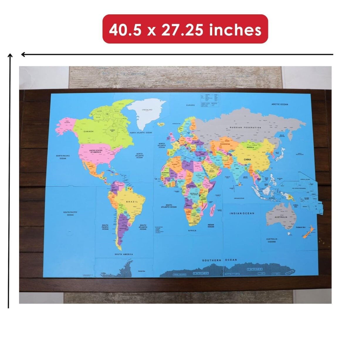 Zephyr Discover World Map Puzzle – Ultimate Educational And Fun