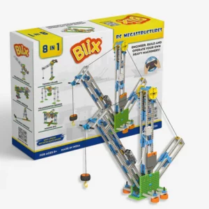 8 In 1 Blix RC Megastructure Remote Control DIY Toy Kit | Build And Control Your Own Robots | STEM Educational Toy for Kids | 8+ Years