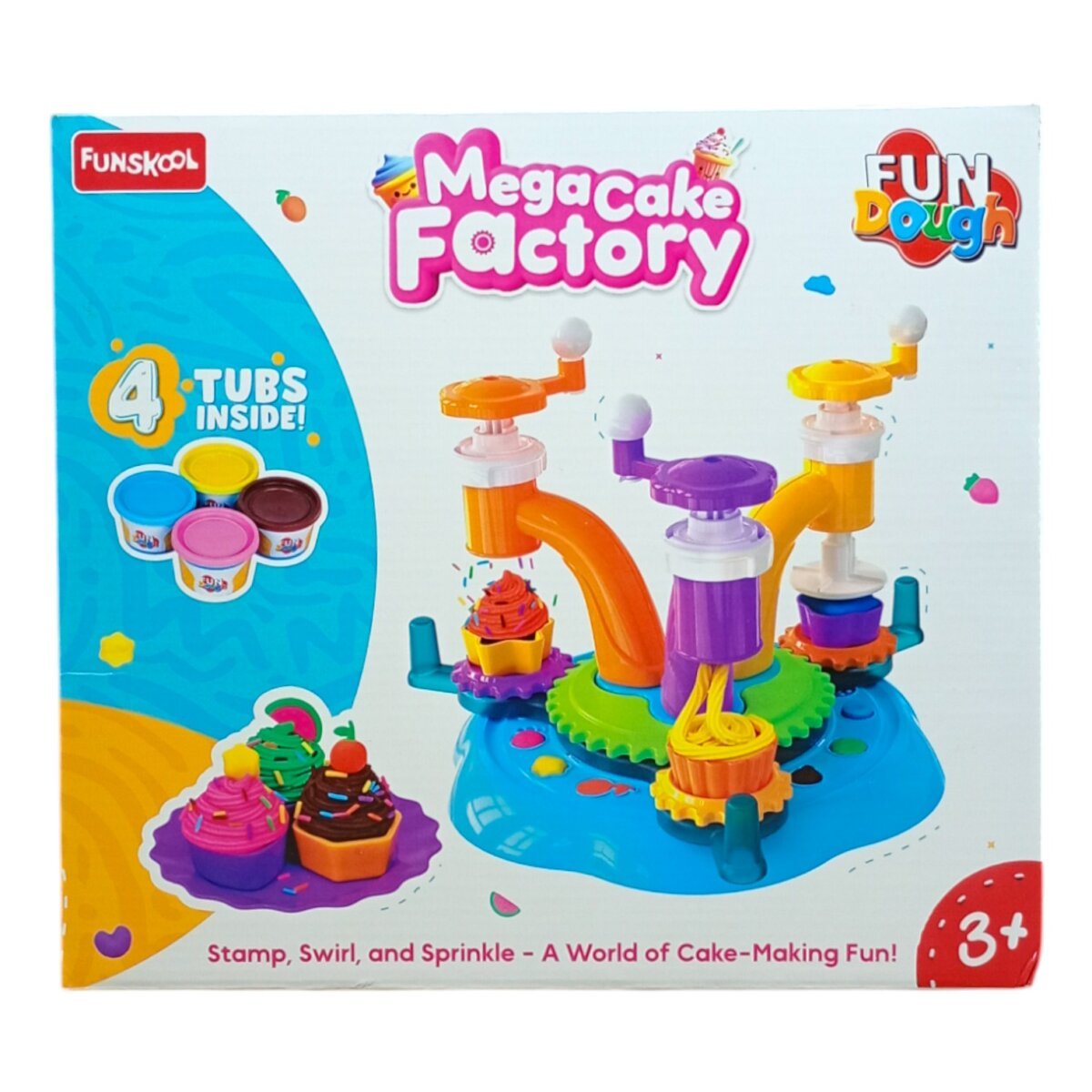 Buy Funskool Fun Dough Megacake Factory Playing Dough Kit