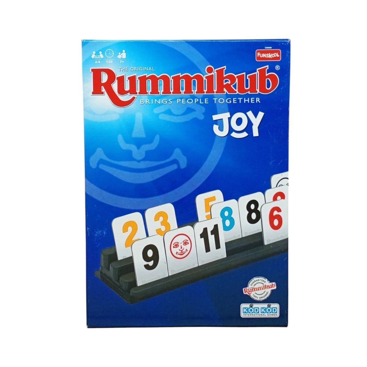 Funskool Rummikub Plastic Racks Strategic Board Game | 7+ Years