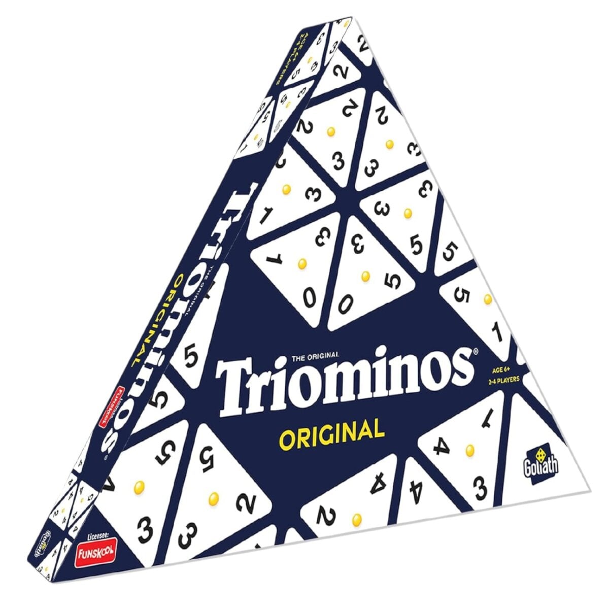 Funskool Triominos Original Board Games for Kids, Funskool Triominos board game for children, Funskool Triominos educational game for kids, Funskool Triominos classic family game