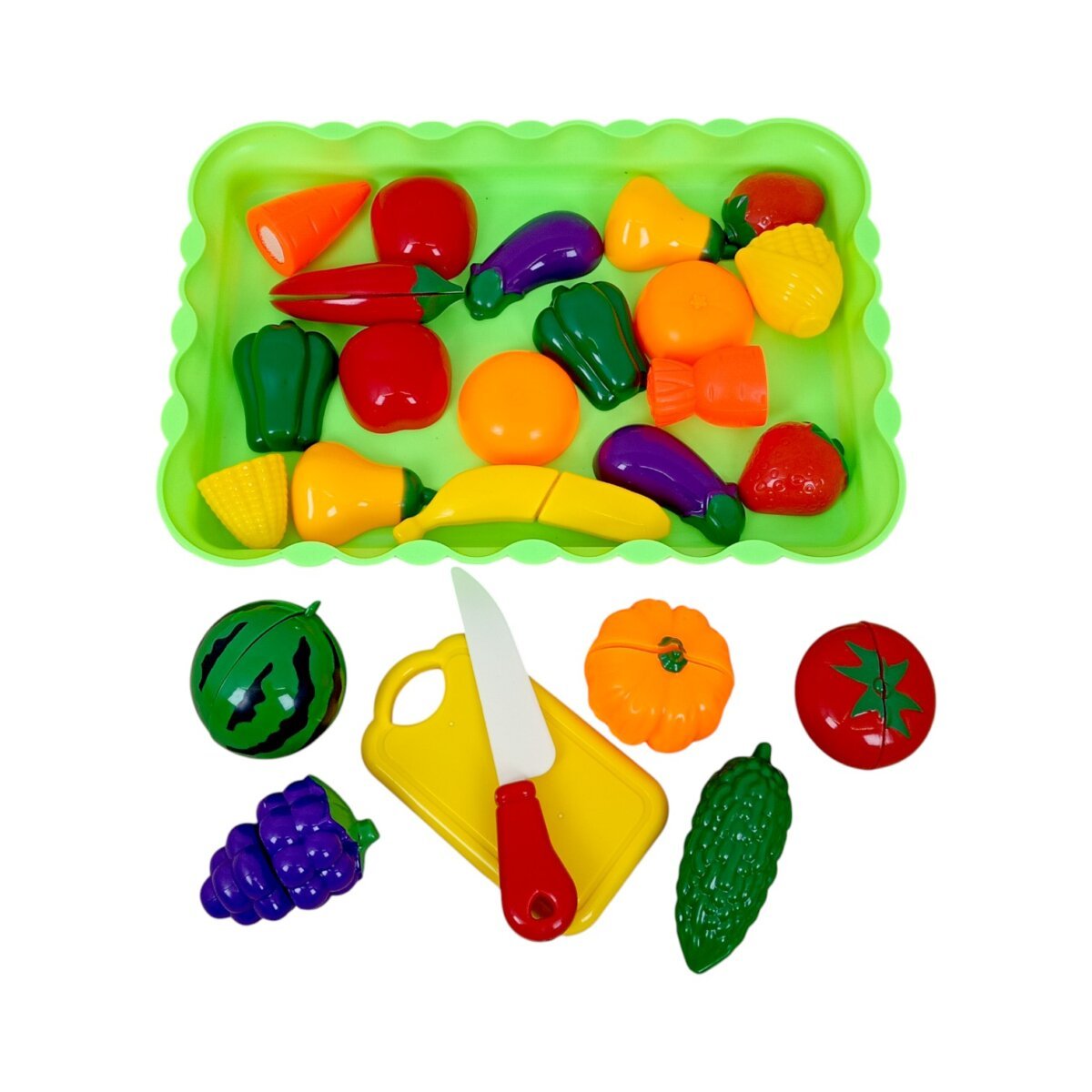 Buy Ratna's Chop-N-Play Fruit and Veggie Kit Pretend and Play A Perfect  Role Play Toy Set for Kids 3+ for Online In India • Kheliya Toys