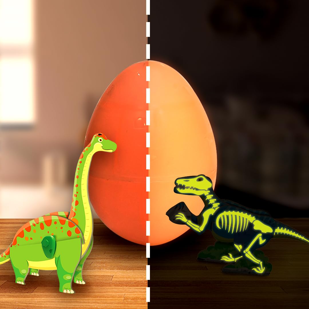 Buy Imagimake Mapology Glow in The Dark Dinos and Egg 3D