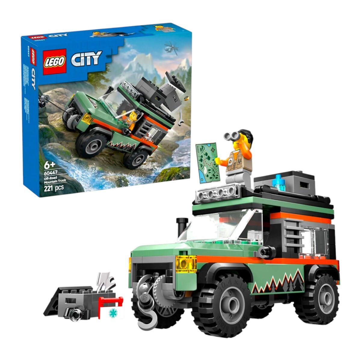 Lego Toys For Four Year Olds Buy Lego City Off-Road 4x4 Mountain