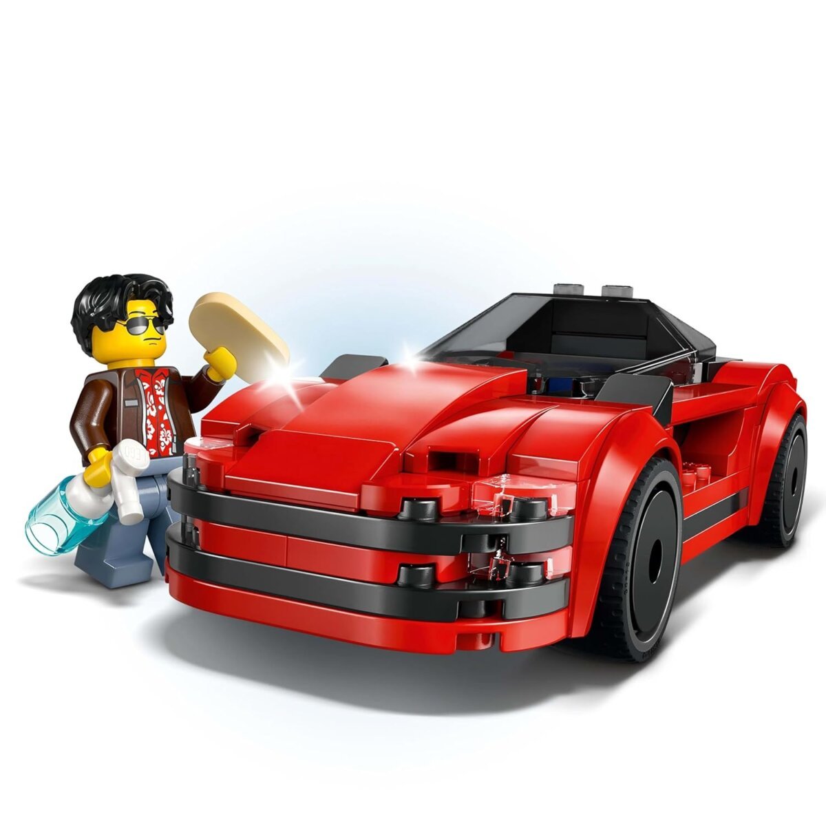 Buy Lego City Red Sports Car Supercar Toy Vehicle Set 60448 109