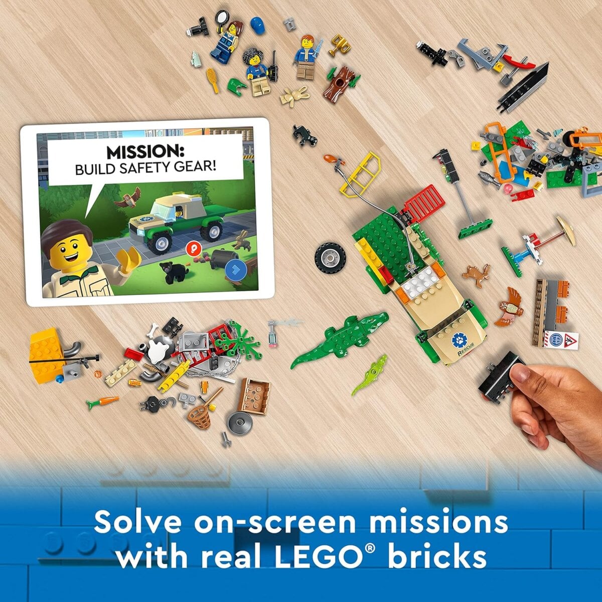 Lego City Wild Animal Rescue Missions Building Toy Playset4 Lego City Wild Animal Rescue Missions Building Toy Playset | (246 Pcs) Building Blocks Toys For Kids | 6+ Years Lego City Wild Animal Rescue Missions Building Toy Playset | (246 Pcs) Building Blocks Toys For Kids | 6+ Years Image 5