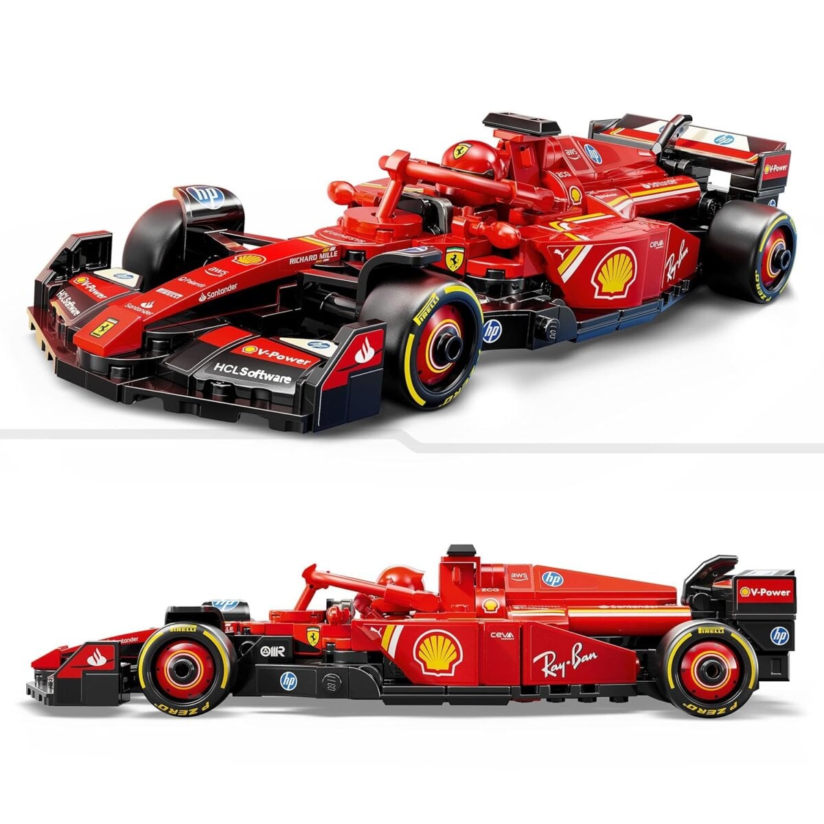 Lego Speed Champions Ferrari Sf 24 F1 Race Car Driver Set 77242 Building Blocks 3 Lego Speed Champions Ferrari Sf24 F1 Race Car Driver Set 77242 ! 275 Pcs Building Blocks Toys For Kids | 10 +Years Lego Speed Champions Ferrari Sf24 F1 Race Car Driver Set 77242 ! 275 Pcs Building Blocks Toys For Kids | 10 +Years Image 3