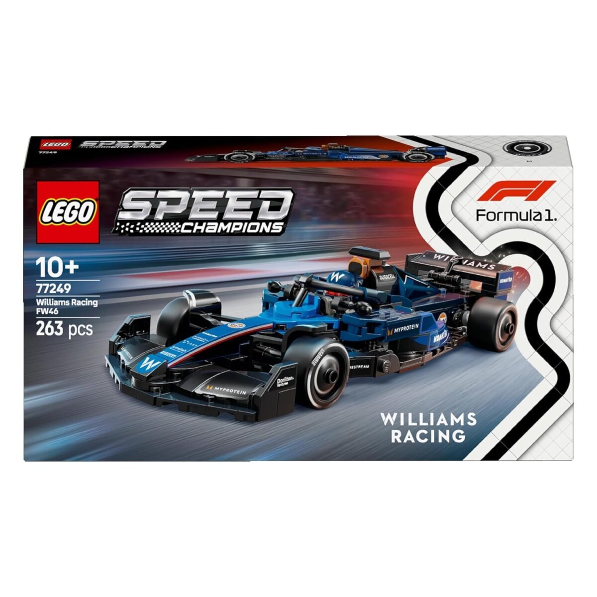 Buy Lego Speed Champions Williams Racing FW46 F1 Race Car Vehicle Set 77249  Building Blocks Toys for Kids 10 Years+ for Online In India • Kheliya