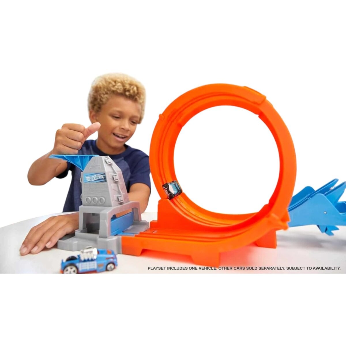 Mattel Hot Wheels Loop Stunt Champion Track Set For Kids1 Mattel Hot Wheels Loop Stunt Champion Track Set For Kids | Doublecar Launcher &Amp; Sidebyside Racing | Fun Toy Car Playset For Ages 4+ Mattel Hot Wheels Loop Stunt Champion Track Set For Kids | Doublecar Launcher &Amp; Sidebyside Racing | Fun Toy Car Playset For Ages 4+ Image 2