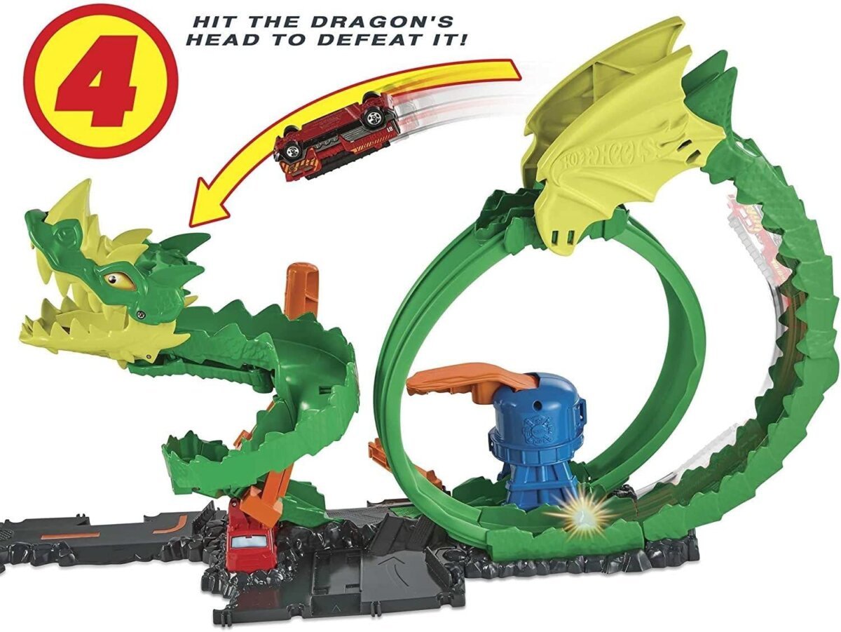 Amazon Hot Wheels Dragon Blast Price Dragon Fire Track Pista