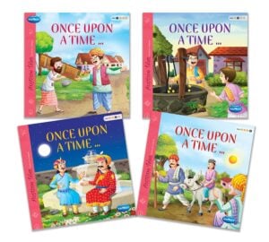 Navneet 'Once Upon A Time' Story Book Series | 4 Set Book Best collection of short stories For Kids | 5+ Years.