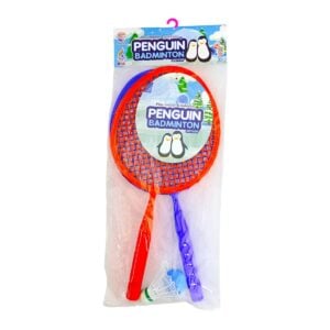 Ratna's Penguin Plastic Badminton Senior Racket | Ultimate Lightweight Racket for Kids 3+ Years