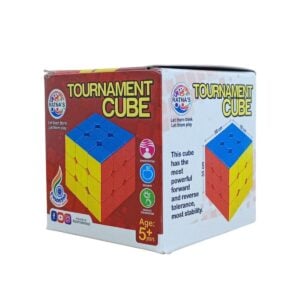 Ratna's 3x3 Tournament Cube | Ultimate High-Speed Puzzle Cube for Kids 5+ | Brain-Boosting Fun