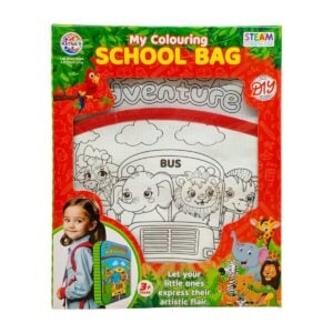 Ratna's 'My Coloring School Bag' DIY Kit | Fun And Creative Coloring Activity for Kids | 3+ Years