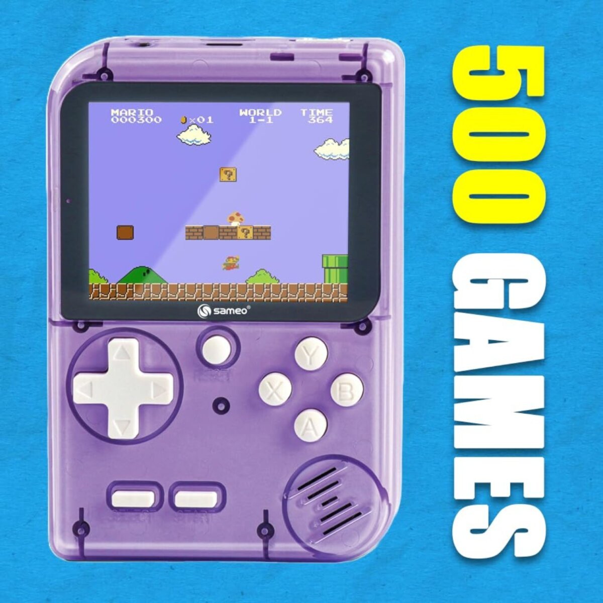 Sameo Dream Boy Handheld Video Game Console | Classic Retro Game TV Compatible for Kids | 5+ Years 4 Sameo Dream Boy Handheld Video Game Console | Classic Retro Game TV Compatible for Kids | 5+ Years - Image 4