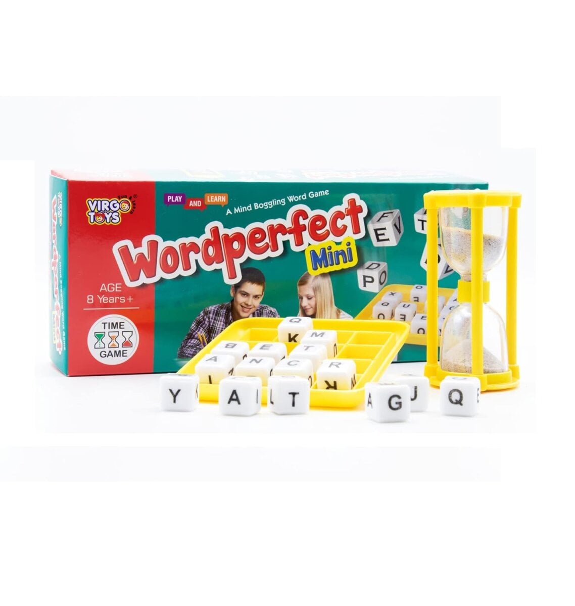 VIRGO Word perfect Mini Board Game | An Educational Word and Strategy Game For Kids