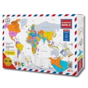 Zephyr Discover World Map Puzzle – Ultimate Educational and Fun Puzzle for Kids 7+ Years