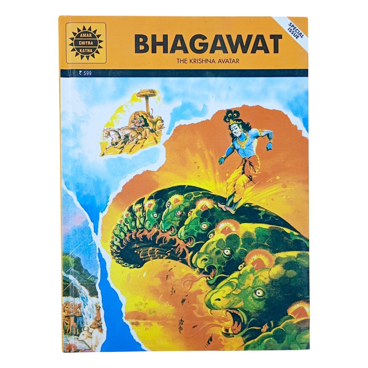 Amar Chitra Katha 'BHAGWAT' The Krishna Avatar | Story Books For Kids | 5+ Years.