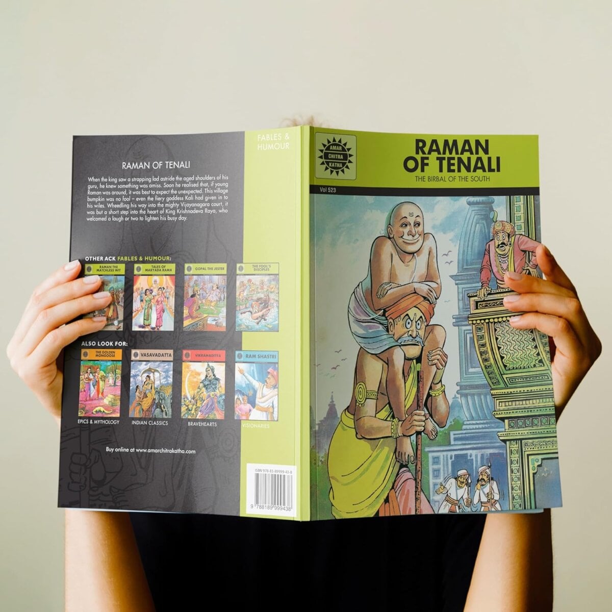 Amar Chitra Katha 'Raman Of Tenali' The Birbal Of The South | Story ...