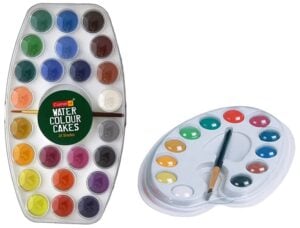 Camel Water Color Paint Cake Set - 24 Shades | Colourful Multicolour Paint Cake Set For Kids | 3 Years + – Ultimate Creative Painting Kit