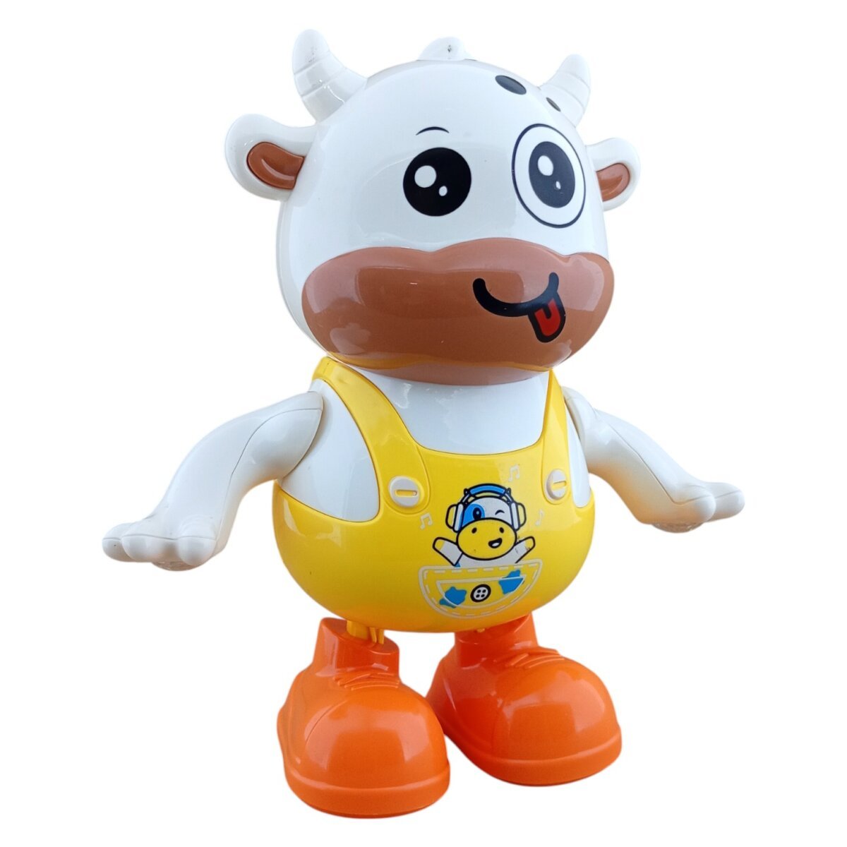 Cattle Funny Exercise Your Baby's Hands - on Ability Dancing  Cattle Musical and Colorful lights ,Hands and Feet will Swing | 3 Year+