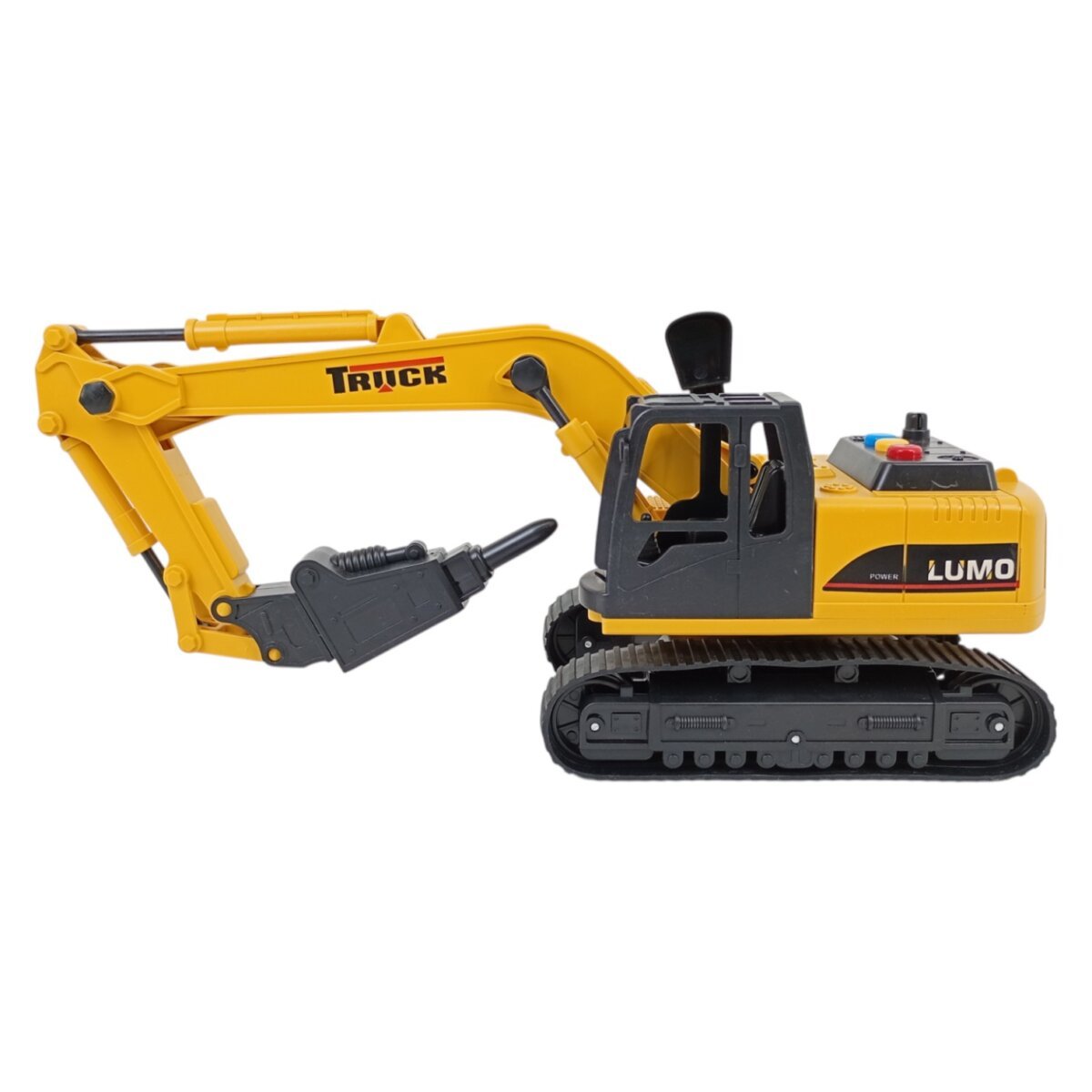 Buy City Service Engineering Powerful JCB Truck Vehicle With  Interchangeable Mechanical Heads Light and Sound Truck Toy For Kids 3+  for