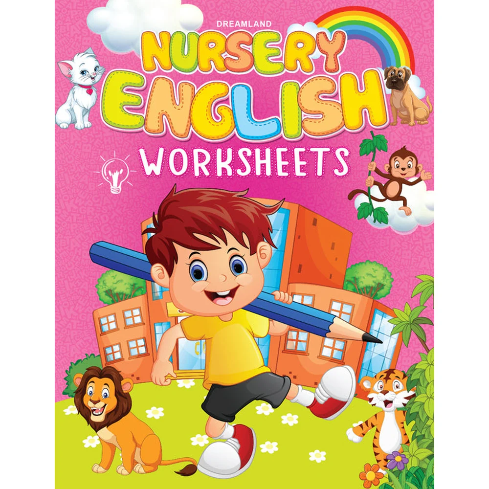 Dreamland Nursery English Worksheets Book | Early Learning Book for Kids | 2+ Years.