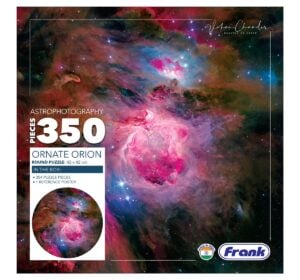 Frank Ornate Orion 350 Piece Round Jigsaw Puzzle for Adults and Kids | Amazing Brain-Boosting Puzzle Game for Ages 10+ with Premium Finish
