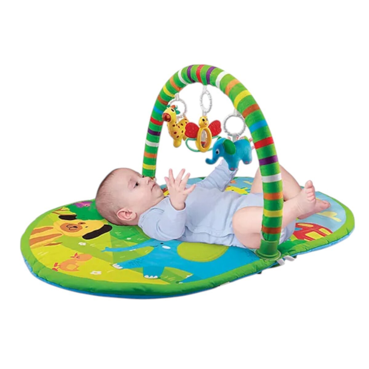 Buy Giggles Funskool 3in1 Deluxe Play gym Animal Printed Soft