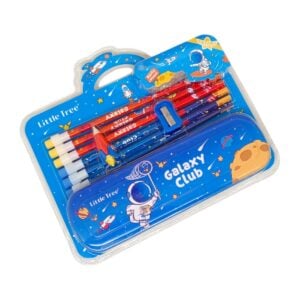 Little Tree Galaxy Club Theme Stationery Kit for Kids | 3+ Years – Amazing Space-Inspired School Supplies & Creative Writing Set