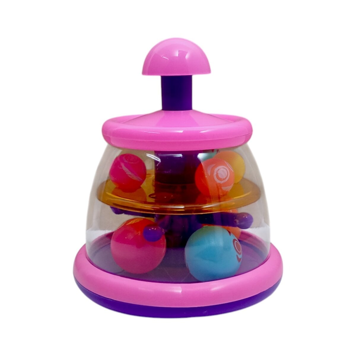 Img 20250428 110539287 Mfnr Photoroom Push N Spin Ball Spinner Toy | Mini Popper For Toddlers | Colorful Spinning Balls | Push Spinner For Kids | 6+Months – Fun Sensory Learning Toy Push N Spin Ball Spinner Toy | Mini Popper For Toddlers | Colorful Spinning Balls | Push Spinner For Kids | 6+Months – Fun Sensory Learning Toy Image 5